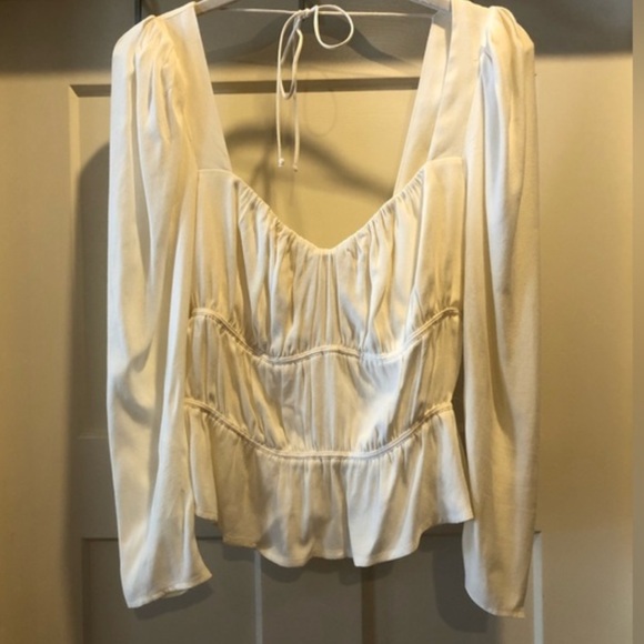 Reformation white blouse - Picture 2 of 3